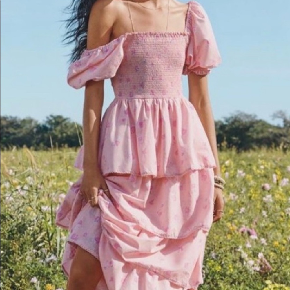 Simone Smocked Maxi Dress